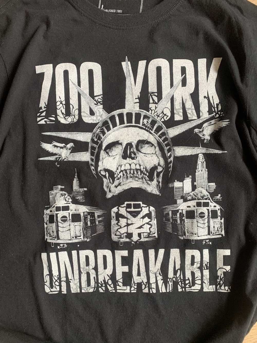 Vintage × Zoo York Zoo York Unbreakable Black Tee… - image 4