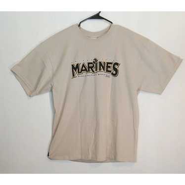 Other USMC US Marines Corps T Shirt L large beige - image 1