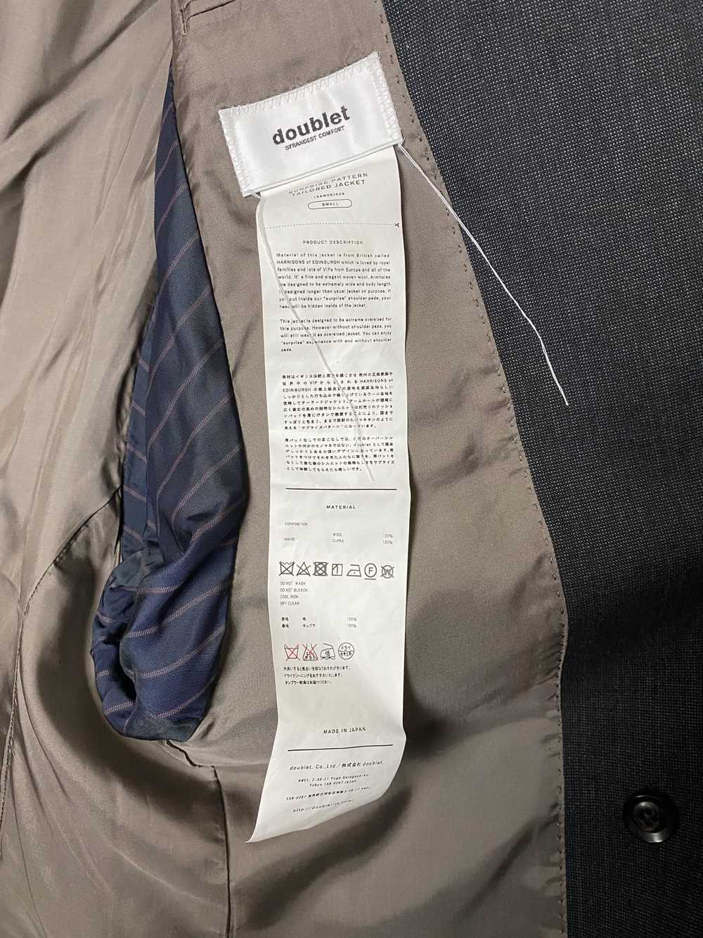 Doublet Surprise Pattern Tailored Jacket - image 5