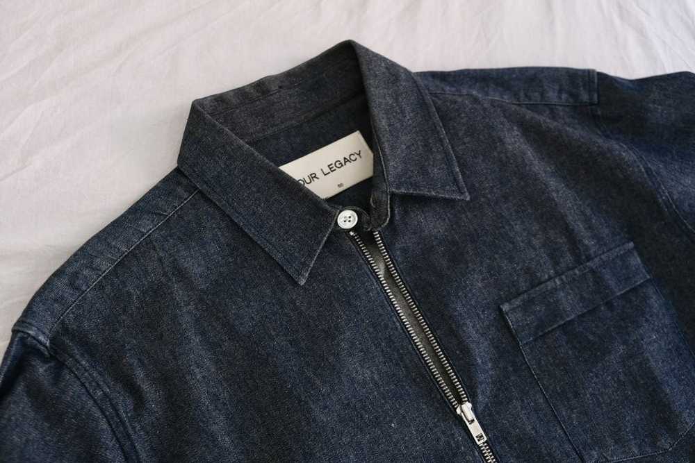 Our Legacy Our Legacy SS15 Denim Zip-up Shirt - image 3