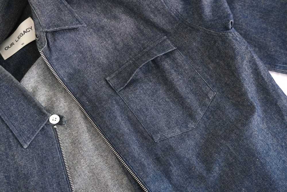 Our Legacy Our Legacy SS15 Denim Zip-up Shirt - image 4