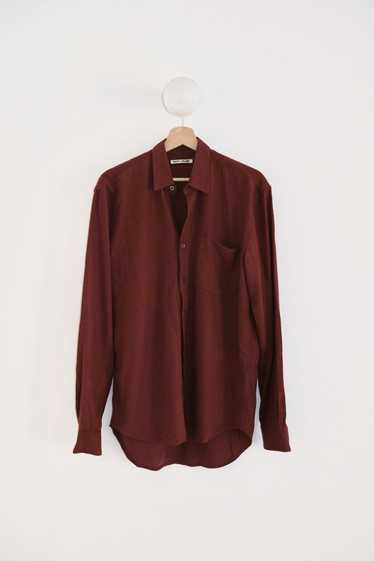 Our Legacy Our Legacy Raw Silk Button Up - image 1