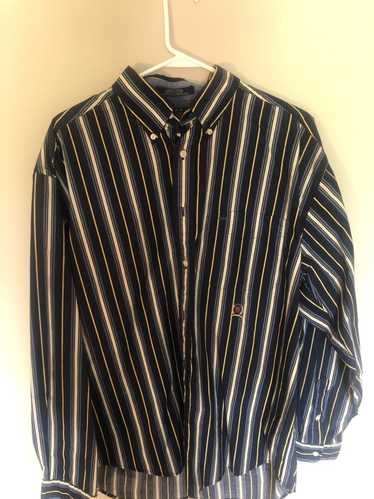 Vintage button up tommy hilfiger striped - Gem