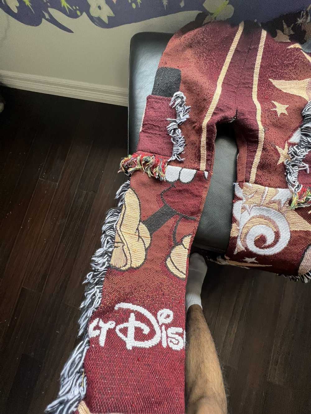 Vintage HAND MADE MICKY MOUSE 1of1 Pants for $300… - image 4
