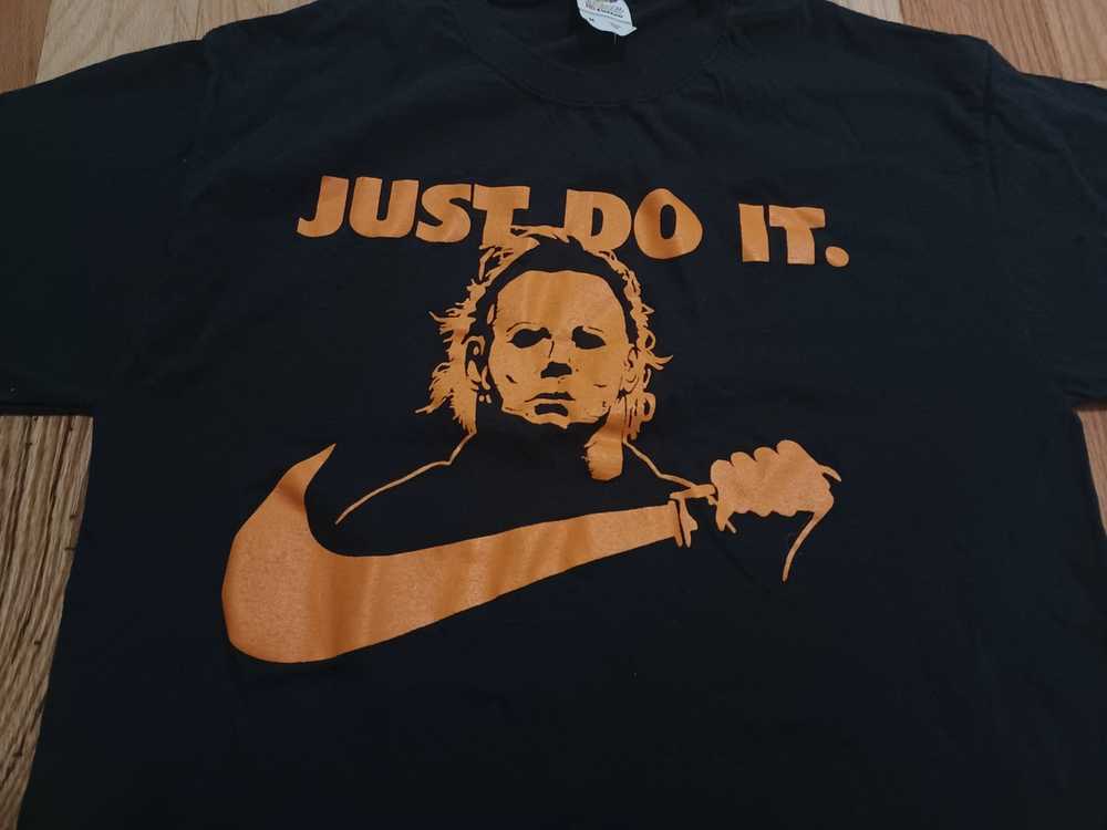 Fruit Of The Loom Michael Myers Nike Inspired Tsh… - image 1