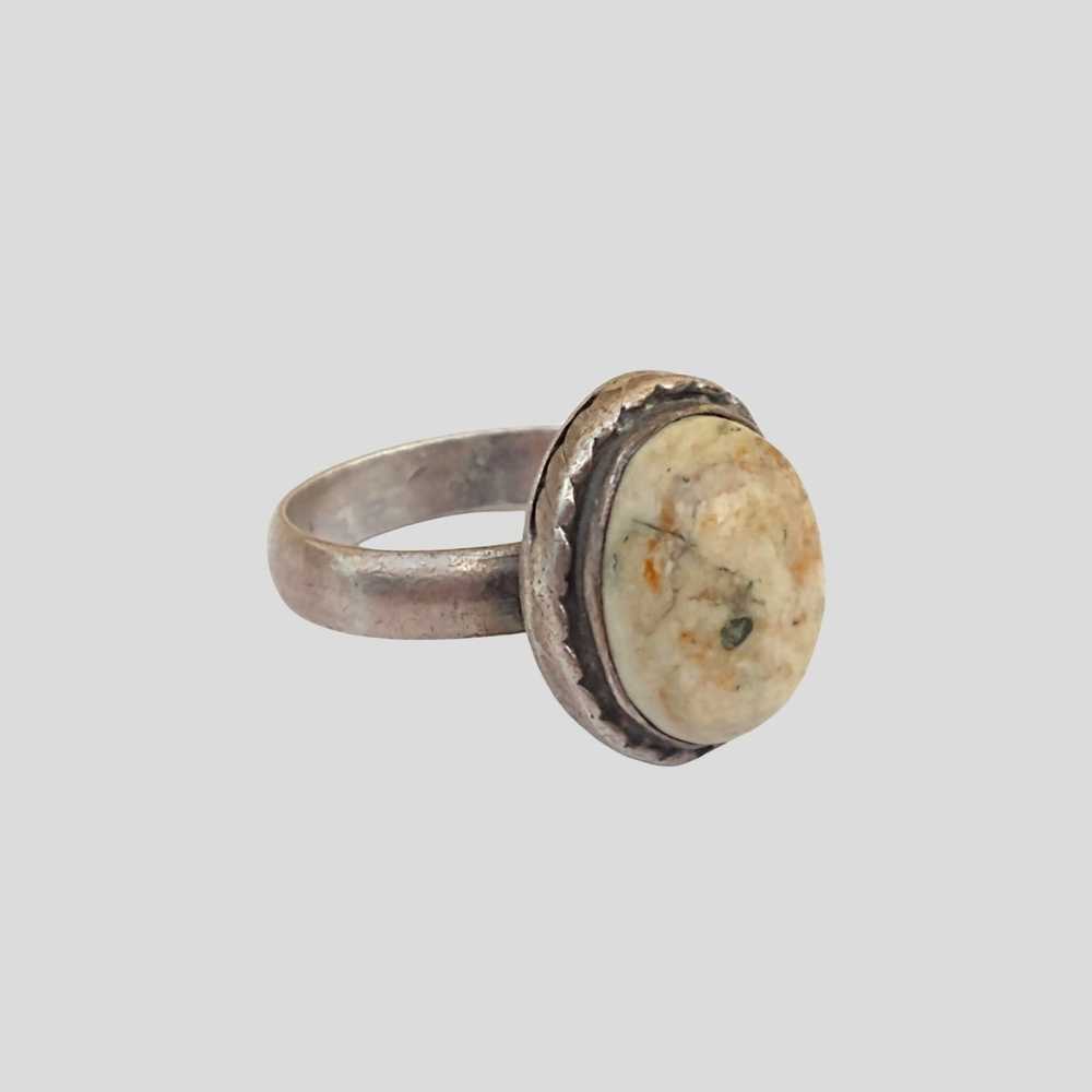 Vintage Vintage Sterling Silver Ring Size 8.75 Ja… - image 2