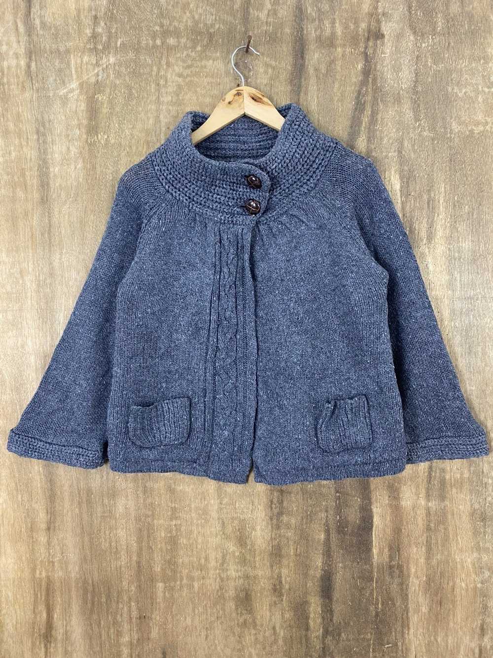 Aran Isles Knitwear × Cardigan × Japanese Brand M… - image 1