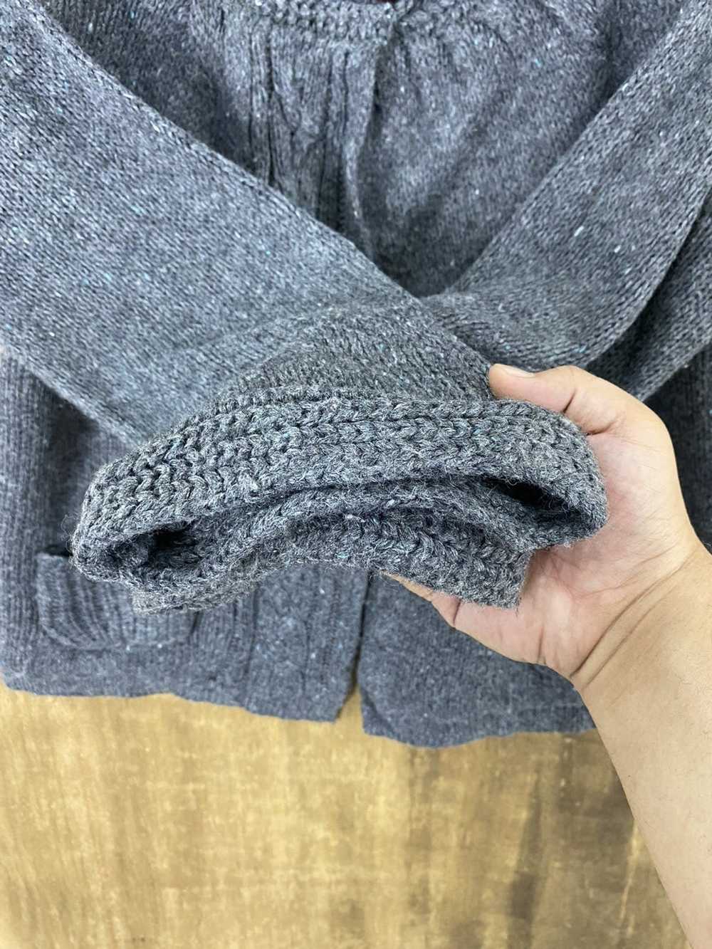 Aran Isles Knitwear × Cardigan × Japanese Brand M… - image 7