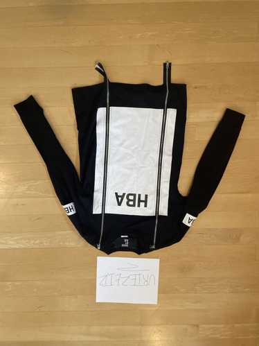 Hood by Air ブラック Dead Inside プルオーバー AMBIDEX Store △〇エアーフライス ハイネックプルオーバー(F