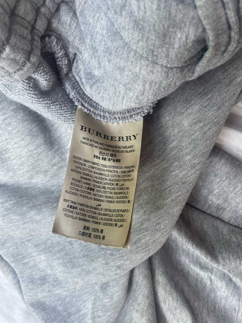 Burberry Gray Burberry sweats - image 4