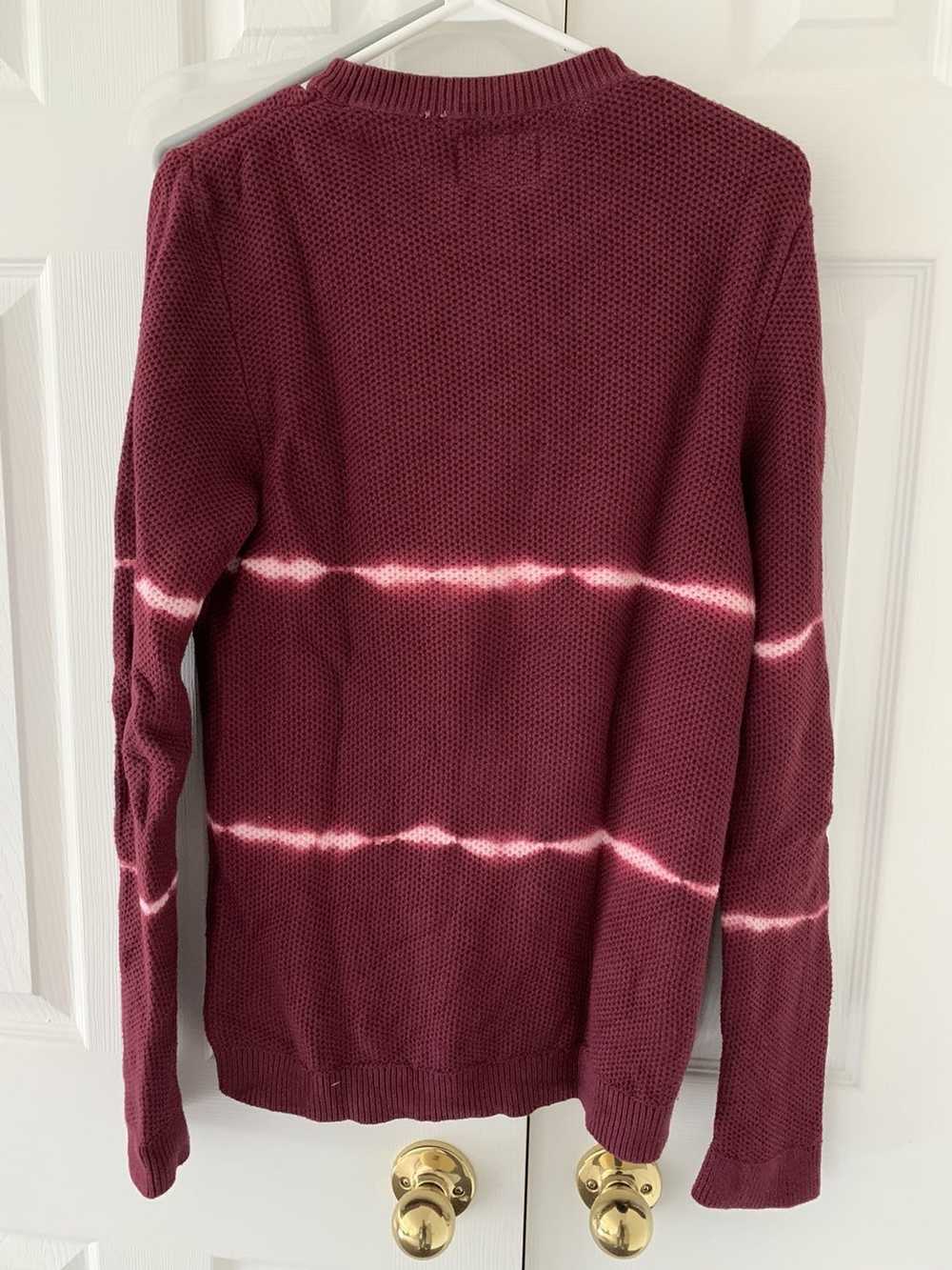 Topman Burgundy Tie dye Topman sweater - image 2