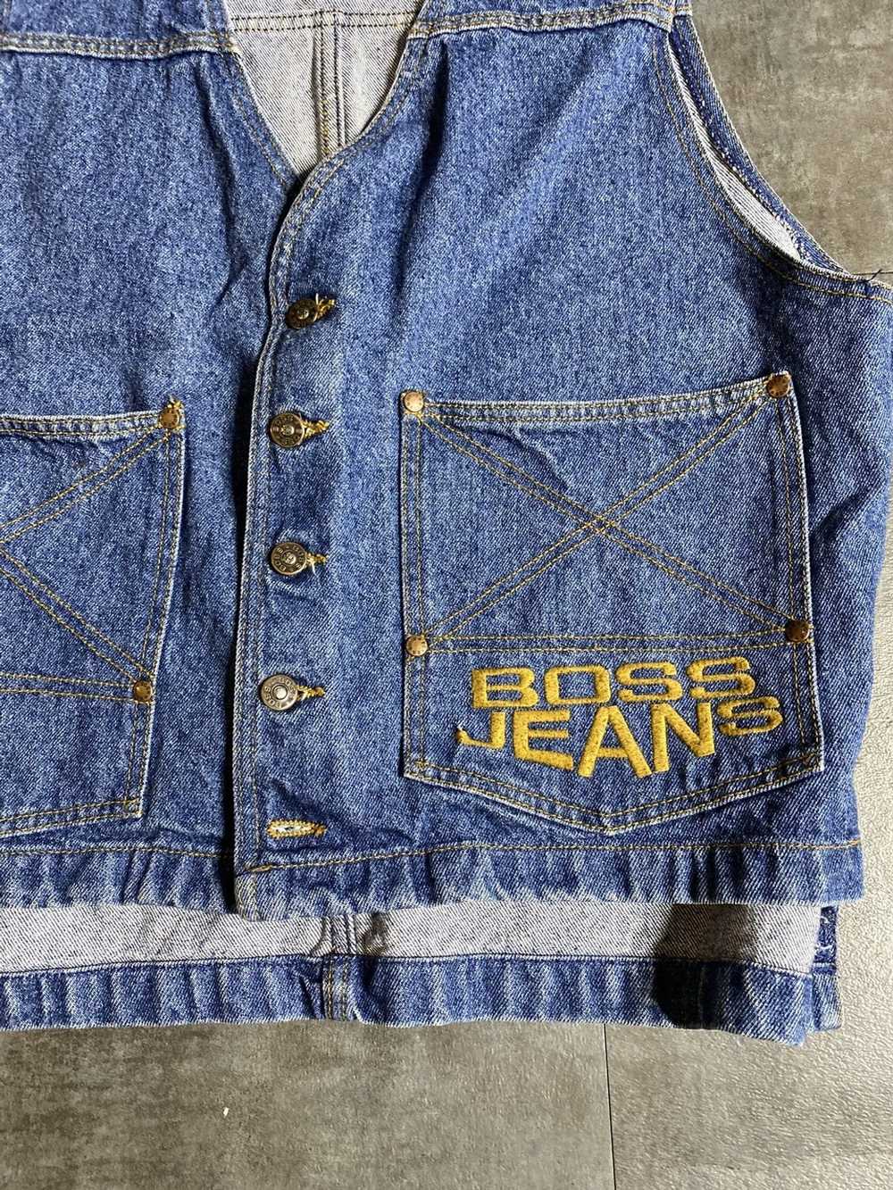 Vintage Vintage 90’s Boss Jeans Vest. - image 2