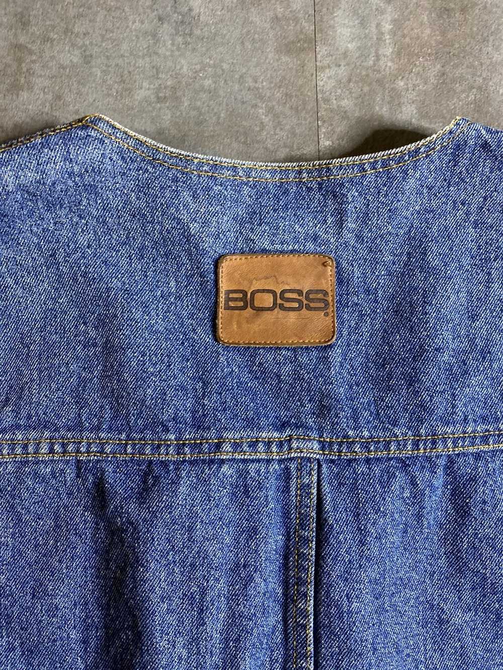 Vintage Vintage 90’s Boss Jeans Vest. - image 4