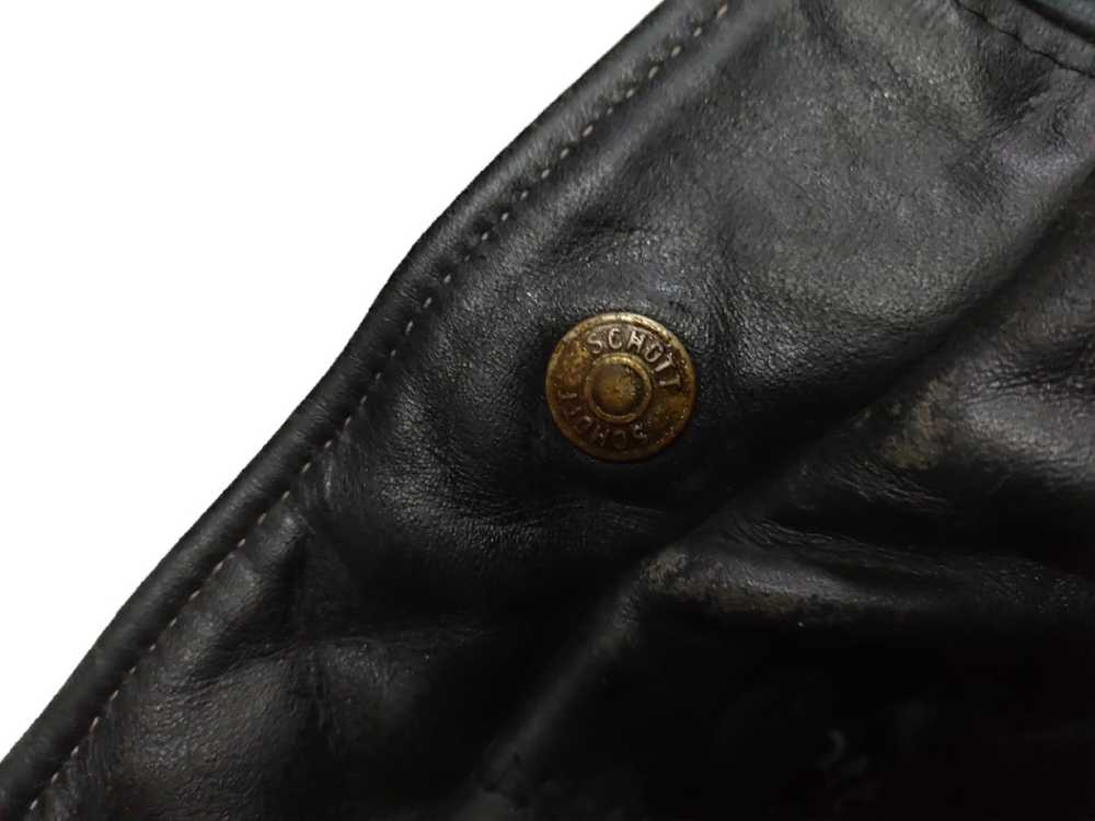 Genuine Leather × Schott × Vintage 🔥VTG SCHOTT N… - image 10