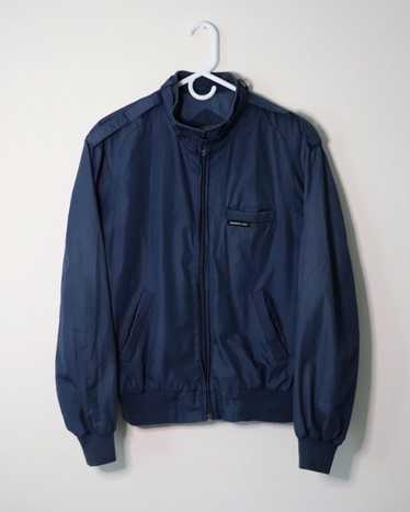 Vintage Members Only Jacket — Vintage Racer Bomber Jacket, Size 1X