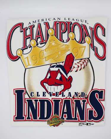 Vintage 1997 Cleveland Indians AL Champions Pro Player Caricature