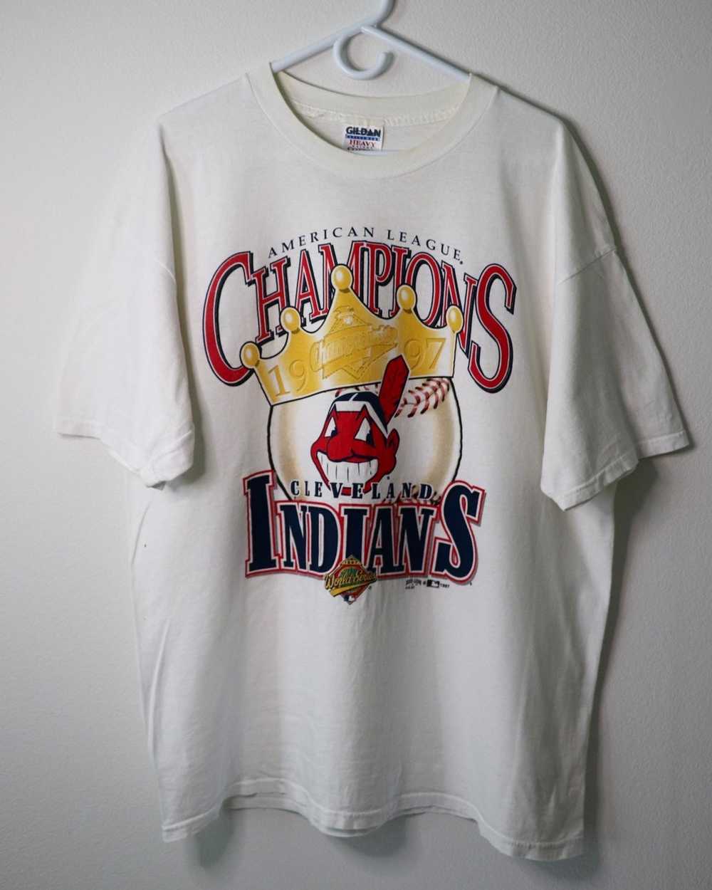 Major League Vintage Indians Adult S/S T-Shirt