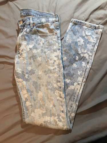 Levi's Vintage Clothing Light wash camo 510 Levi … - image 1