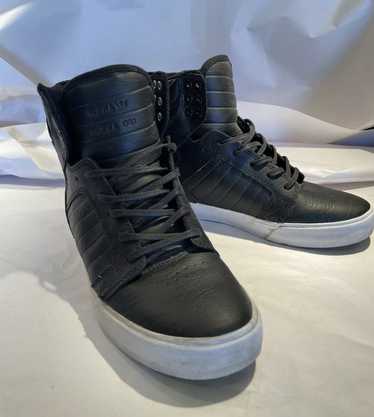 Supra Black/White Supra Skytop Sneakers