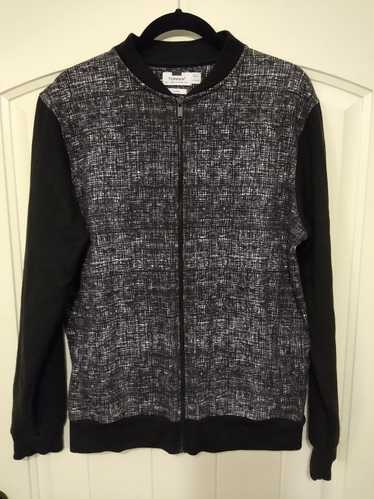 Topman Classic Zip Front Knit Jacket