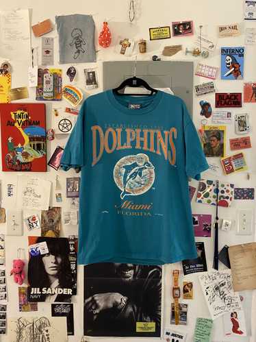 Vintage 80s Miami Dolphins Jersey Tee – Total Recall Vintage