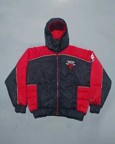 90's Chicago Bulls Logo 7 NBA Back Script Jacket Size Large – Rare