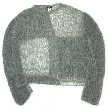 Ann Demeulemeester Loose-Gauge Mohair Knit Sweater - image 1