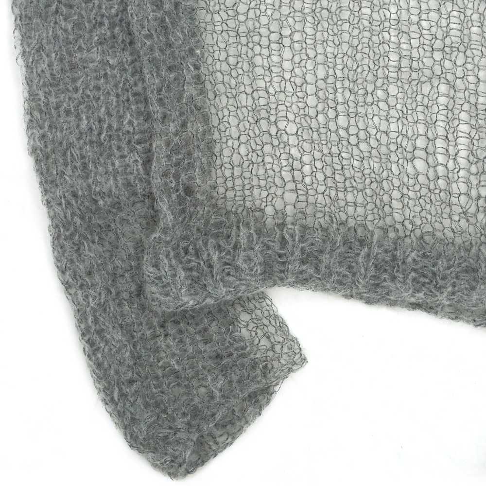 Ann Demeulemeester Loose-Gauge Mohair Knit Sweater - image 2