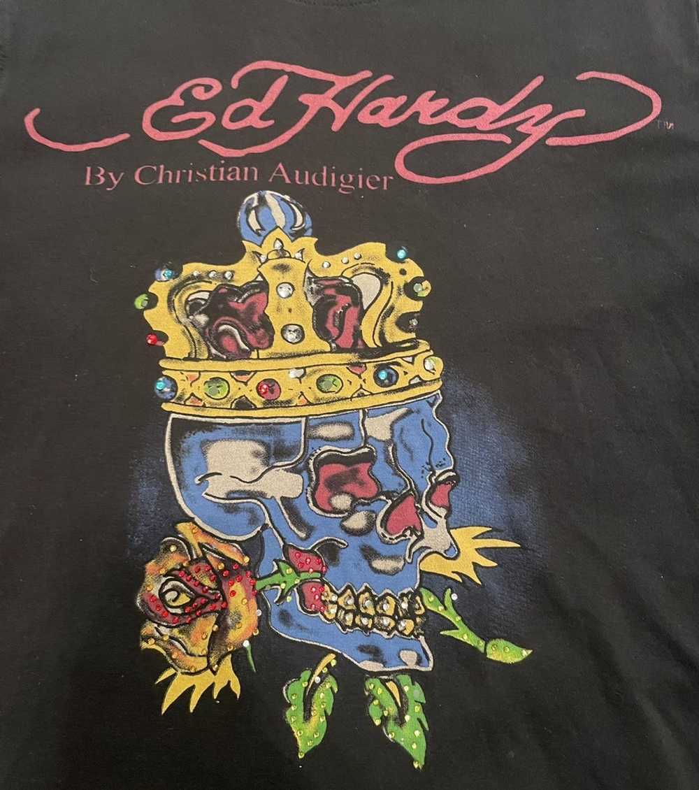 Ed Hardy Ed Hardy Skull Tee - image 2