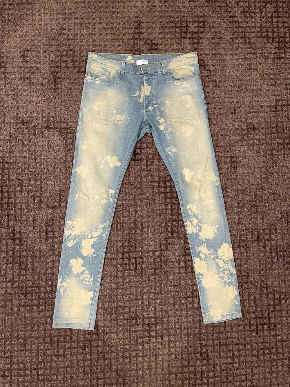 Rhude Rhude Bleached Blue Denim - image 1