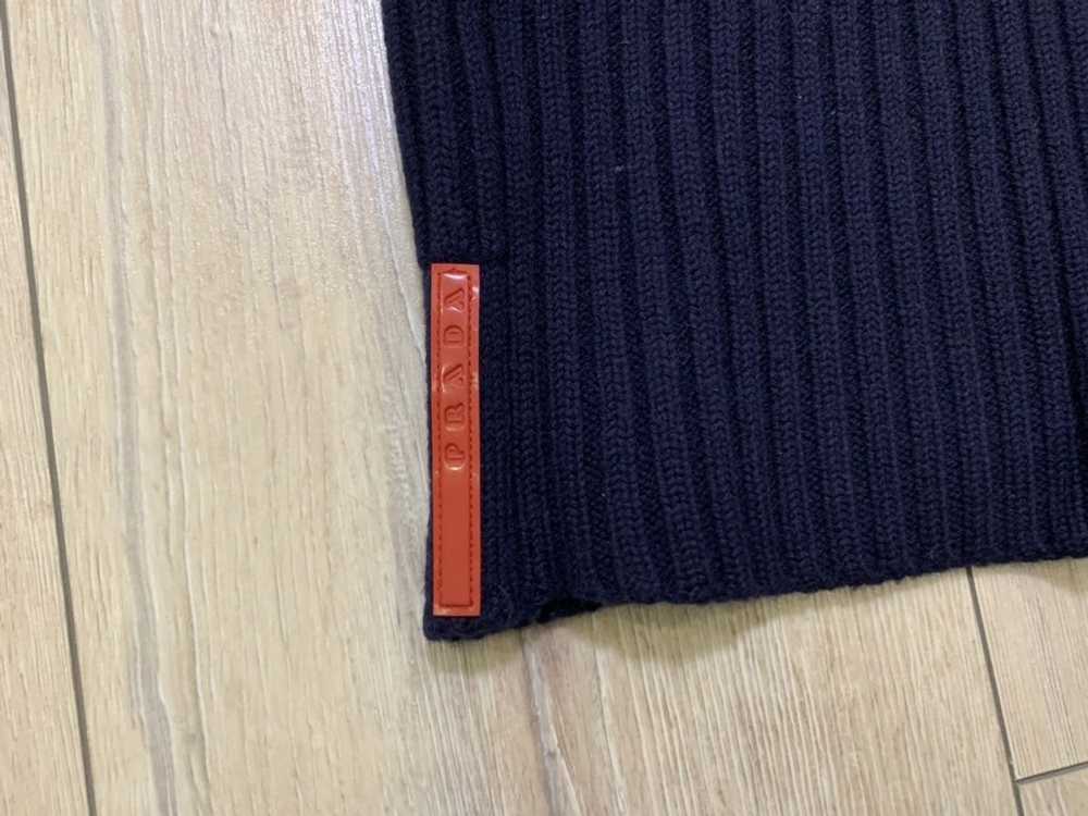 Prada Prada Zip Wool Men Sweater Coat - image 3