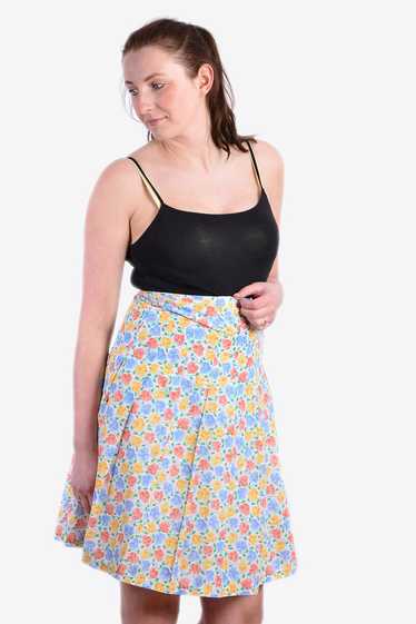 Vintage 1970’s Floral Swing Skirt | Size 8 - image 1