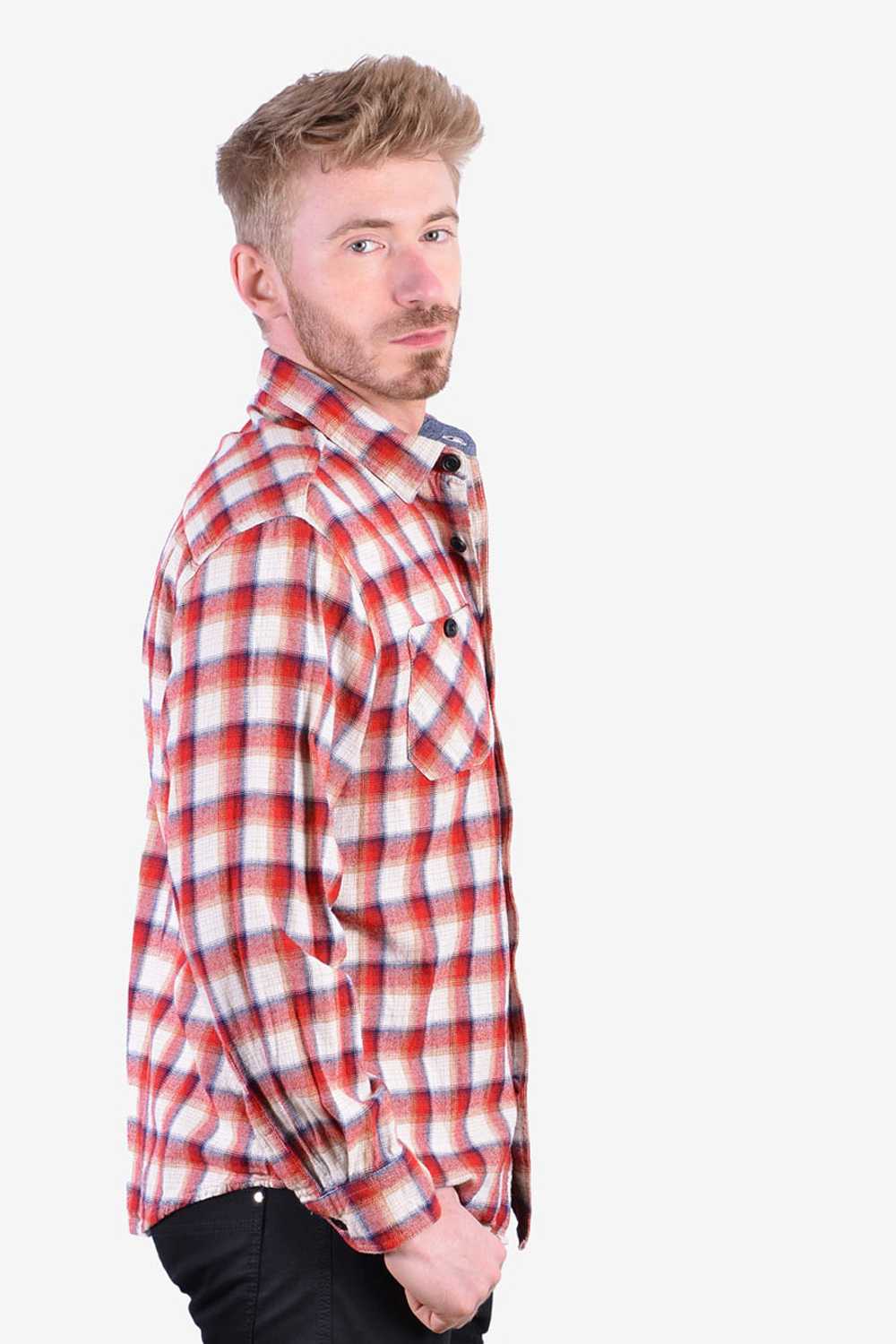 Vintage Coleman Check Flannel Shirt | Size L - image 2