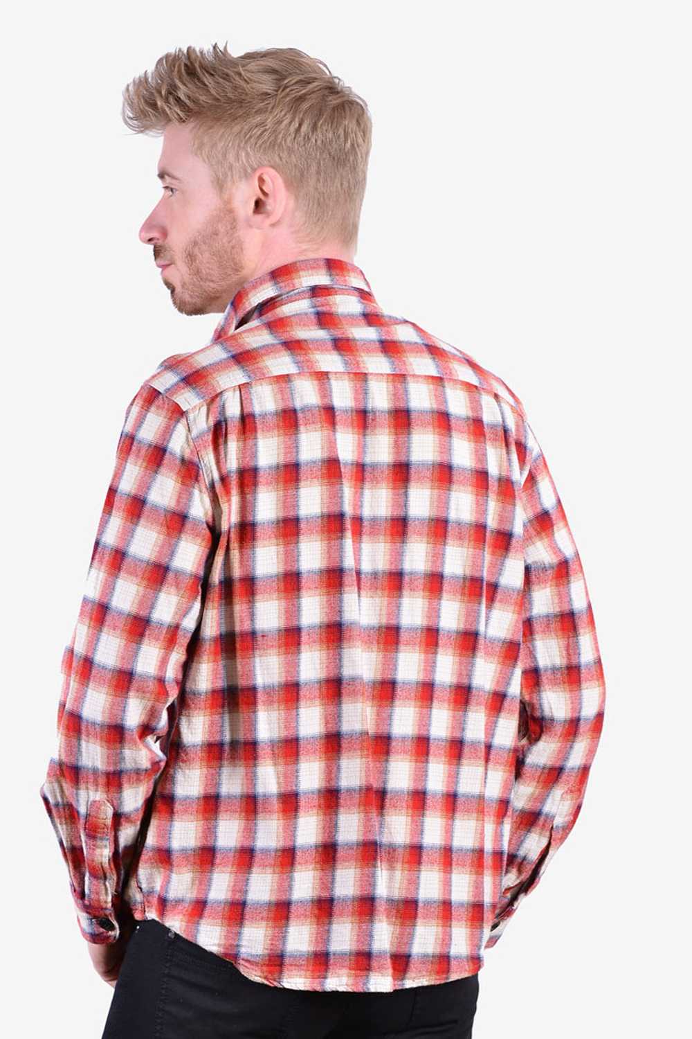 Vintage Coleman Check Flannel Shirt | Size L - image 3