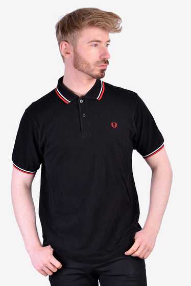 Vintage 1980’s Fred Perry Black Polo Shirt | Size… - image 1