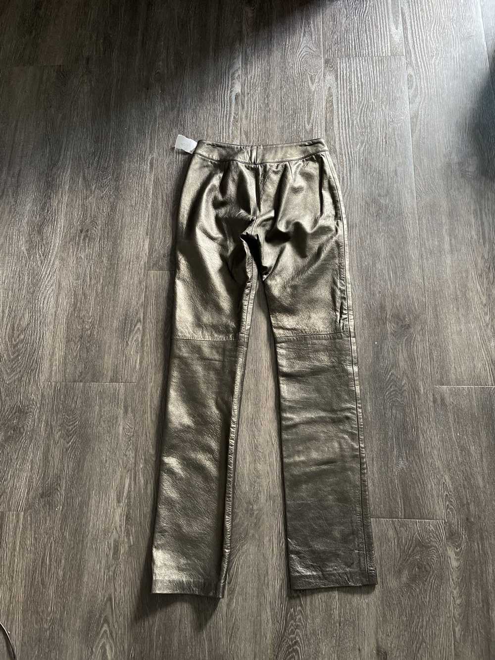 Vintage Vintage leather pants - image 3