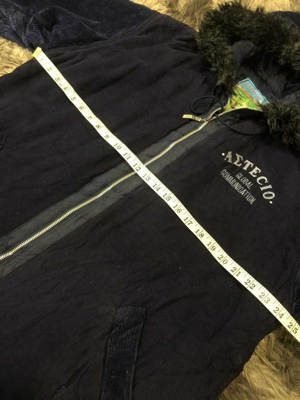 Designer × Japanese Brand AETECIO hoodie velvet j… - image 5