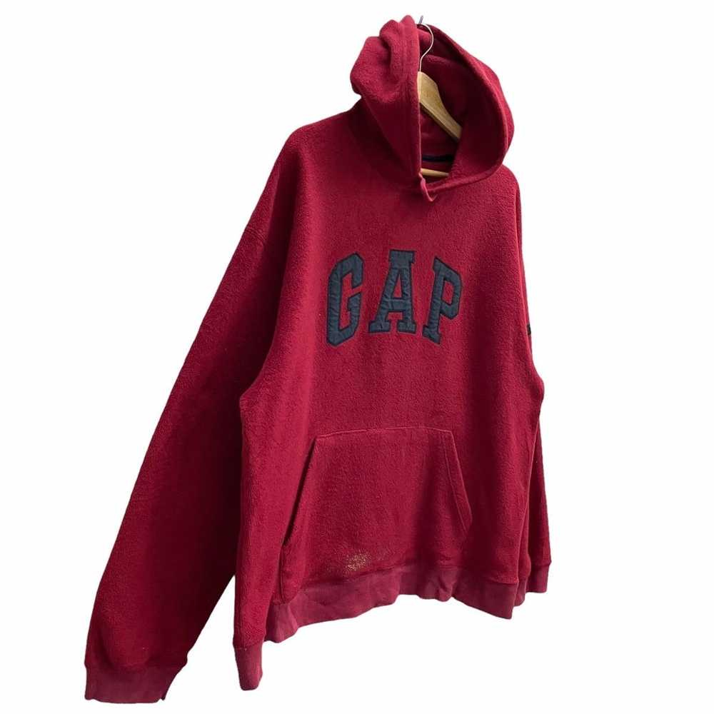 Gap × Streetwear × Vintage 🔥 VTG GAP FLEECE HOOD… - image 2