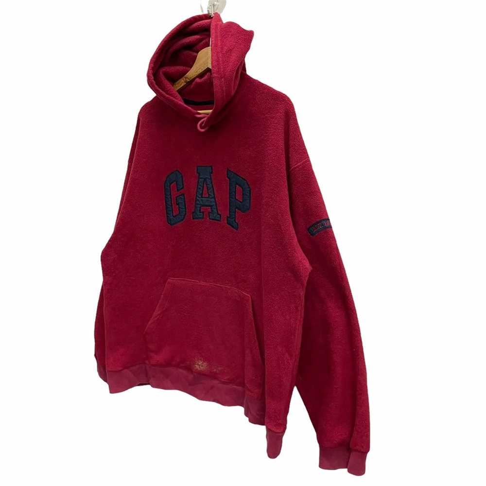 Gap × Streetwear × Vintage 🔥 VTG GAP FLEECE HOOD… - image 3