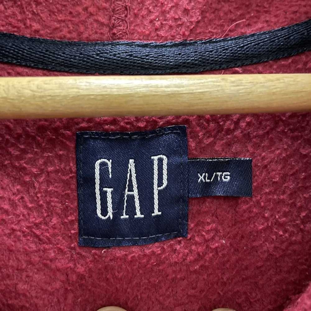 Gap × Streetwear × Vintage 🔥 VTG GAP FLEECE HOOD… - image 6