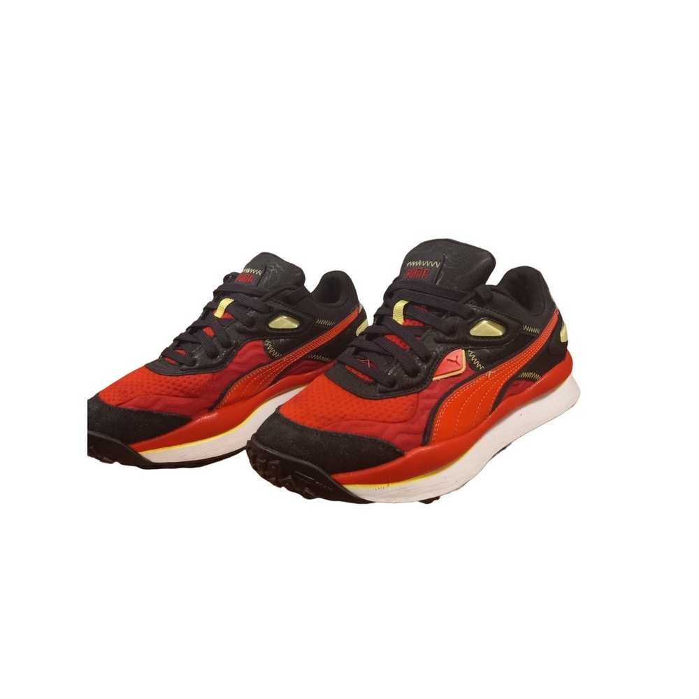 Puma PUMA street rider bizerk black/red youth sne… - image 3