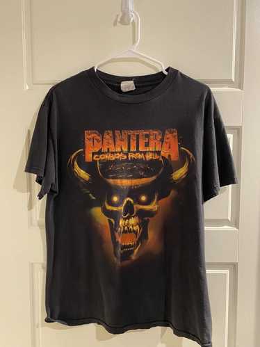 : Pantera Official Cowboys From Hell Riding Skeleton Short Sleeve  T-Shirt : Clothing, Shoes & Jewelry