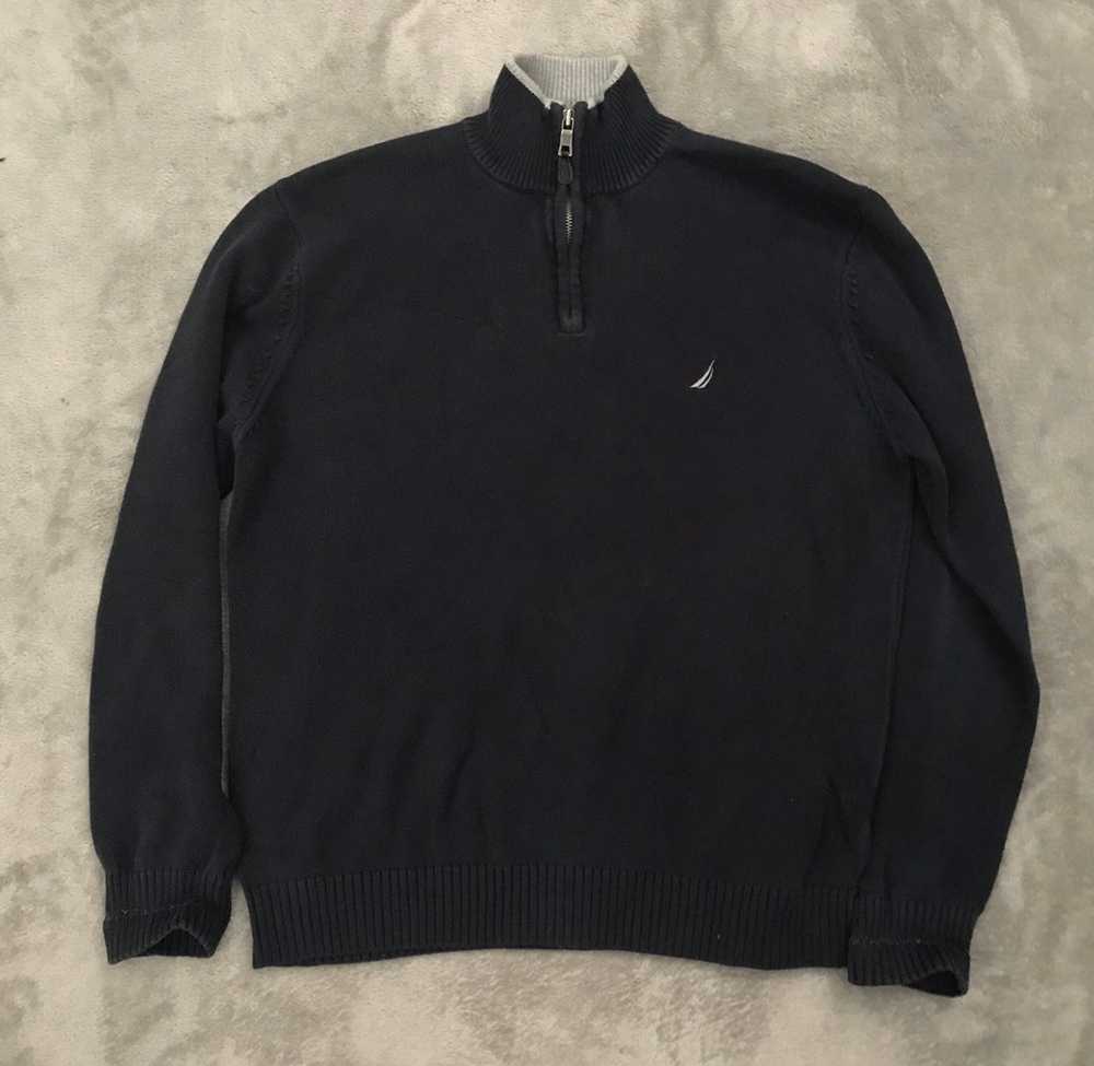 Nautica Nautica Quarter Zip Sweater - image 1