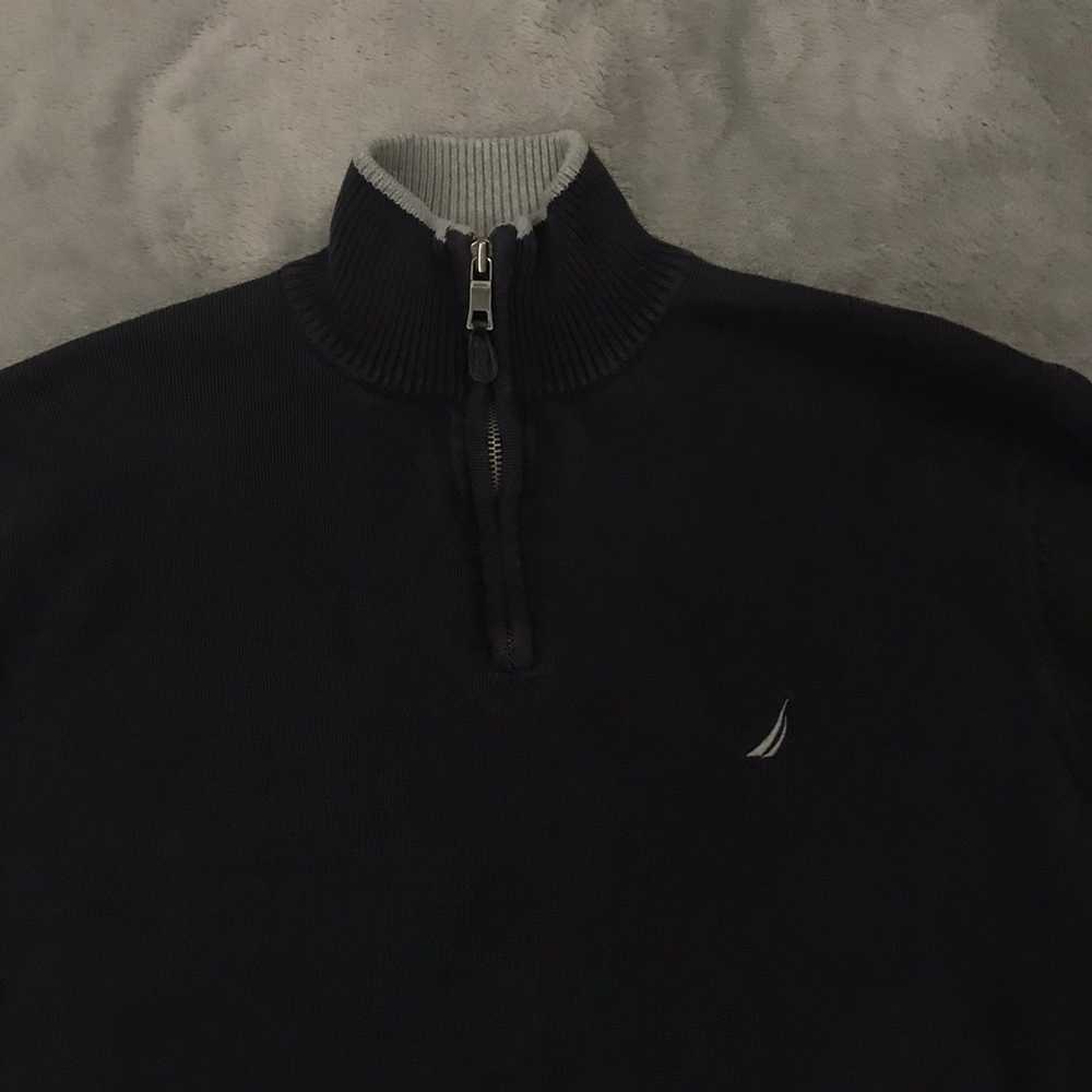 Nautica Nautica Quarter Zip Sweater - image 2