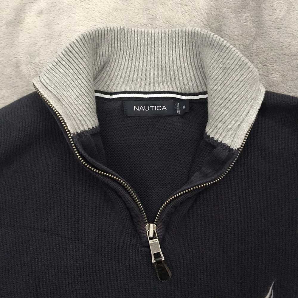 Nautica Nautica Quarter Zip Sweater - image 4