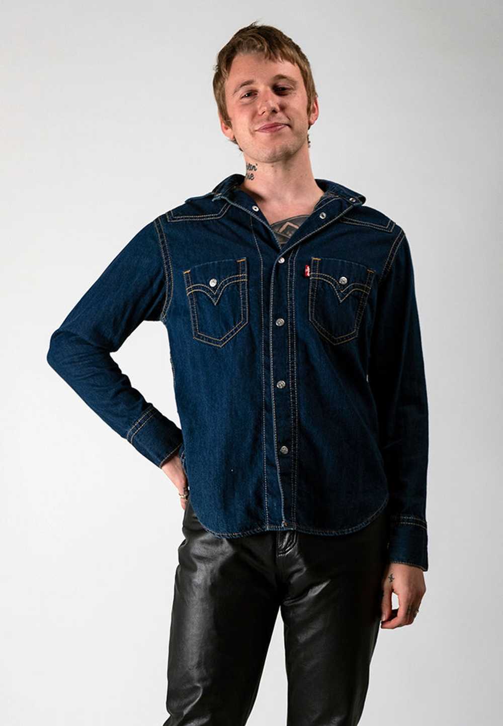 LEVI'S WESTERN POCKET SHIRT - image 3