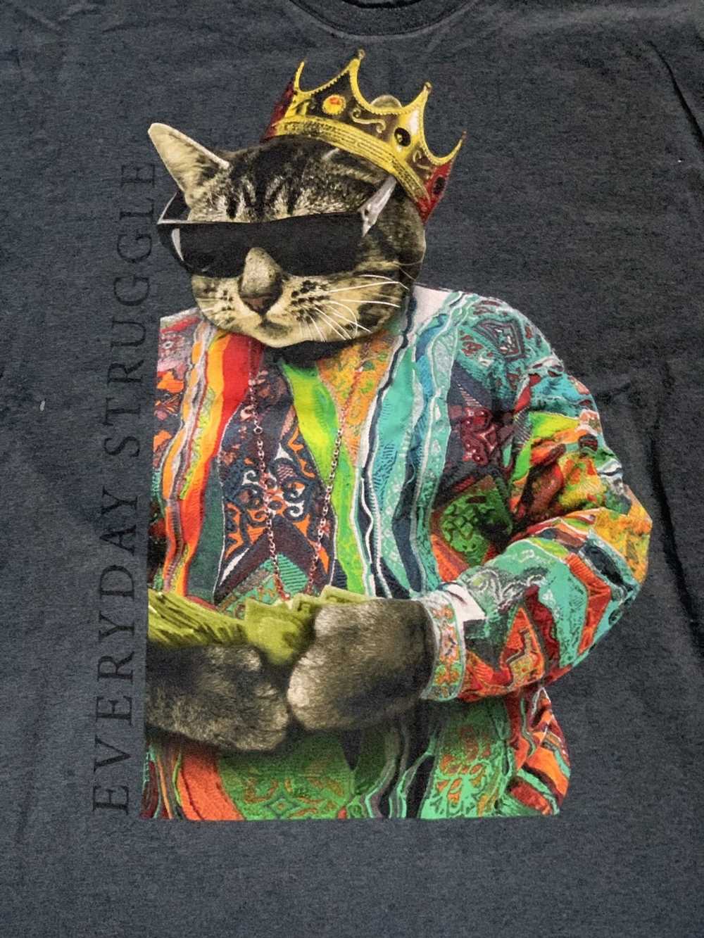 Art × Vintage Everyday Struggle Biggie Coogi Cat … - image 2