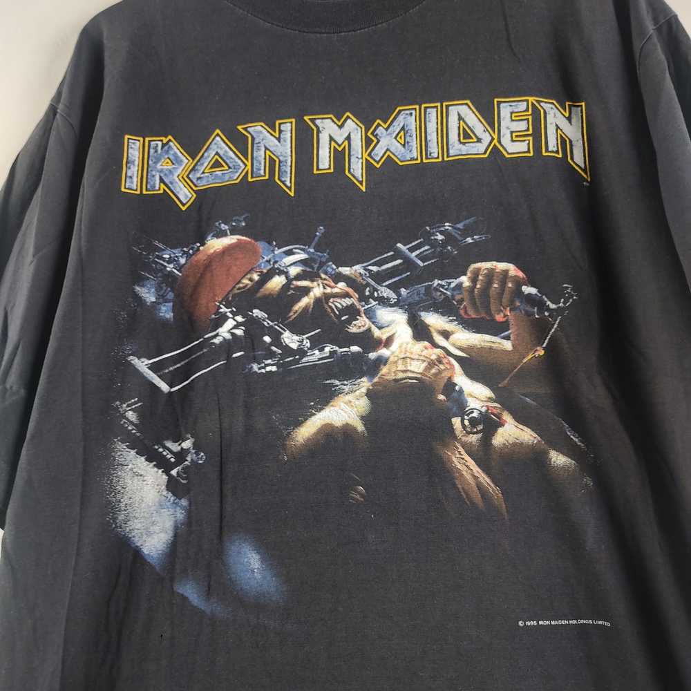 Band Tees × Iron Maiden × Vintage 1995 Iron Maide… - image 2