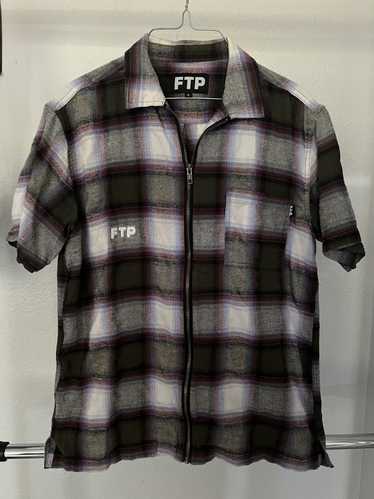 Streetwear FTP Zip Up Flannel