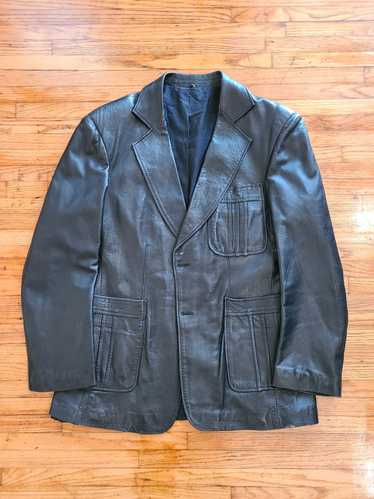 Made In Usa Vintage Leather Jacket - image 1
